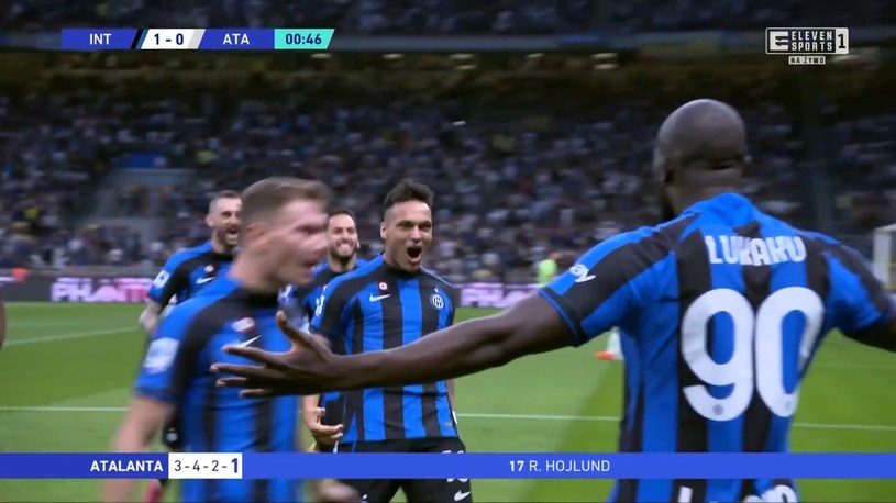 Inter Mediolan - Atalanta BC 3-2. SKRÓT. WIDEO (Eleven Sports)