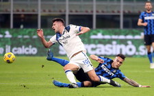 Inter Mediolan - Atalanta Bergamo 1-0 w 26. kolejce Serie A