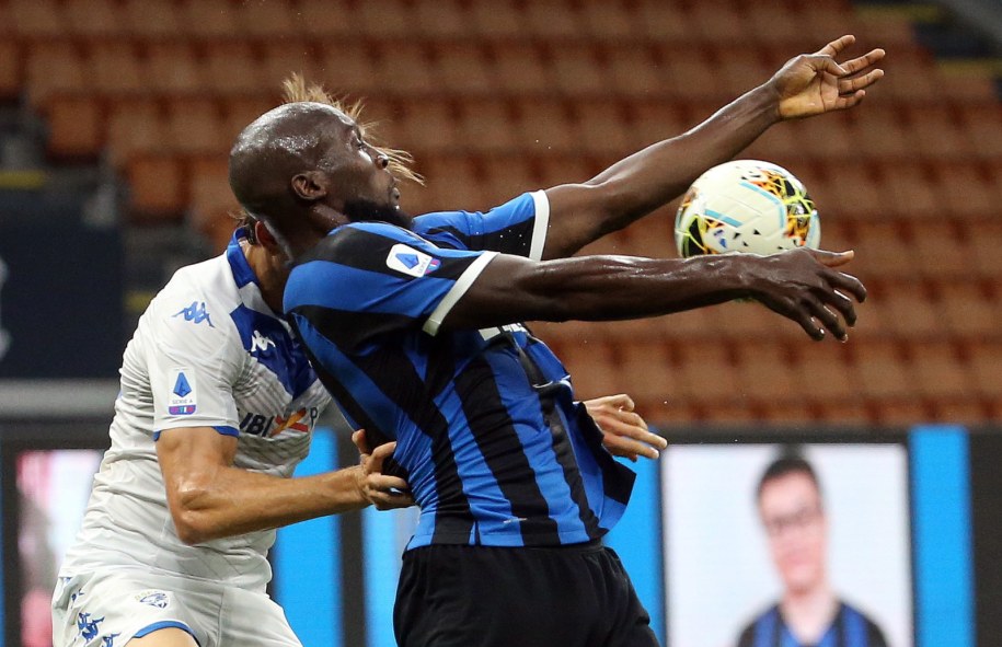 Inter Mediolan pokonał ostatnią Brescię aż 6:0 /MATTEO BAZZI    /PAP/EPA