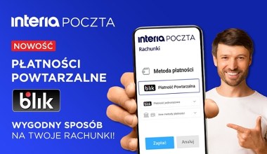 Interia pierwszym portalem w Polsce z Płatnościami Powtarzalnymi BLIK