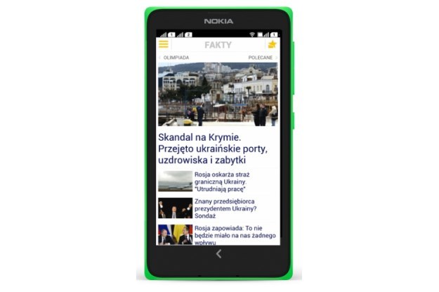 INTERIA.PL mocno inwestuje w rozwój technologii mobilnej. Nokia X to już kolejna platforma umożliwiająca przeglądanie najnowszych newsów z kraju i ze świata oraz służąca do komunikacji z innymi użytkownikami /materiały prasowe