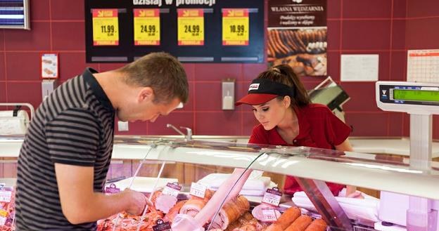 Intermarché otworzy pierwszy supermarket w Krakowie (nz. dział wędliniarski) /Informacja prasowa