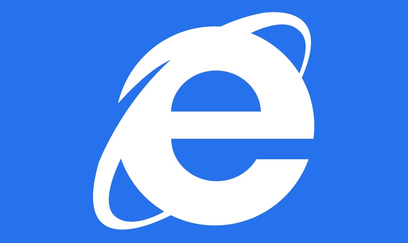 Internet Explorer pochowany /domena publiczna