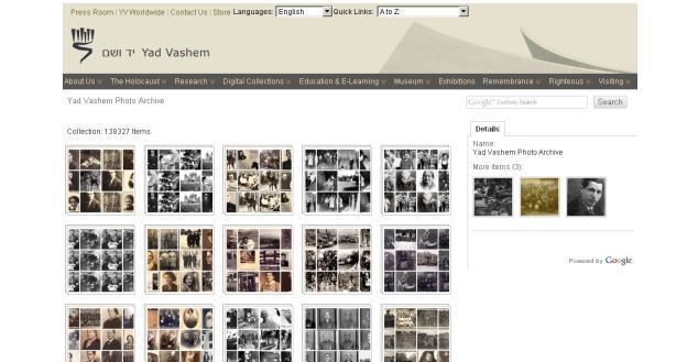 Internetowe archiwum Yad Vashem /materiały prasowe