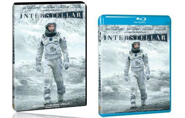 "Interstellar" - okładki DVD i Blu-ray /materiały dystrybutora