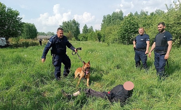 Interwencja policjantów /KPP Przysucha /Policja