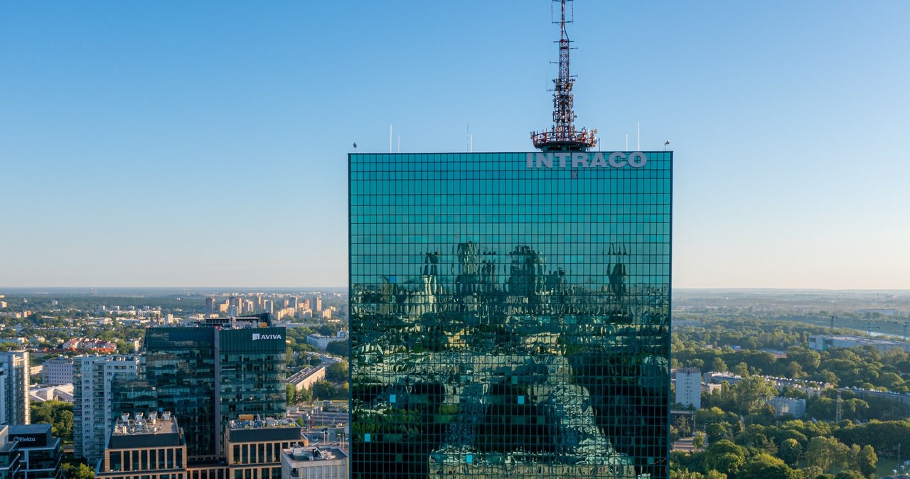 Intraco zostanie wyburzone. W tym budynku w latach 80. działała firma Abu Nidala /LUKASZ SZCZEPANSKI/REPORTER /East News