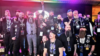 Inwazja brodatych w Łodzi. Pomagają Ukraińcom