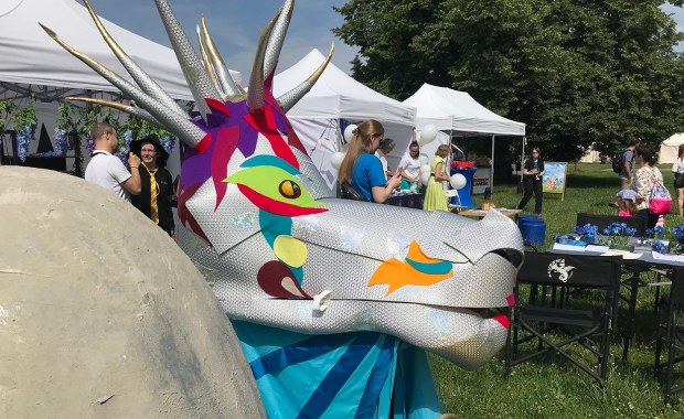 Inwazja smoków w Krakowie! Wystartował Smoczy Piknik Rodzinny