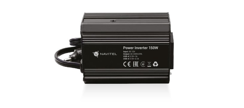 Inwerter w stacji ładowania NAVITEL NS150 /materiały prasowe