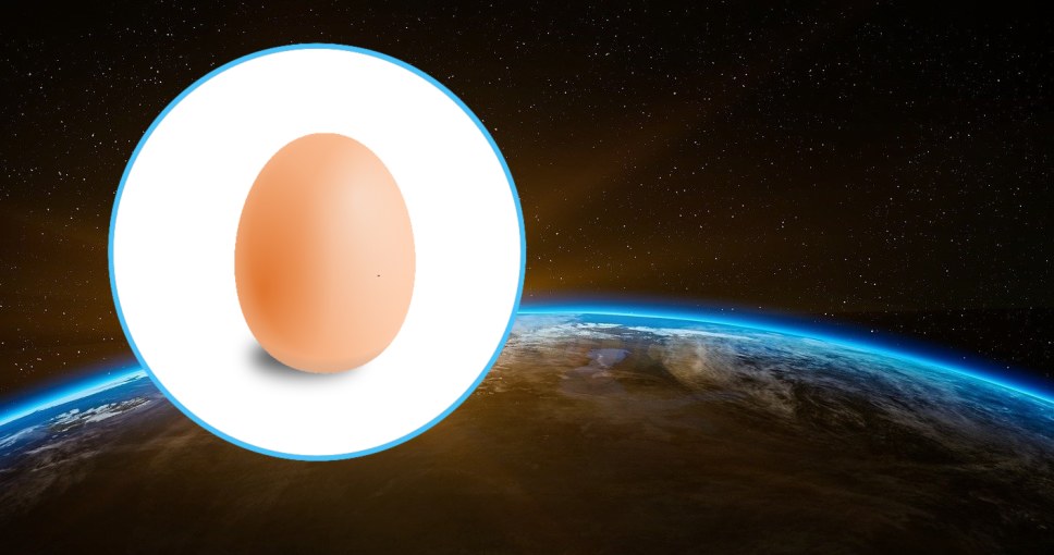 Inżynier NASA postanowił zrzucić jajko z kosmosu /Pixabay.com