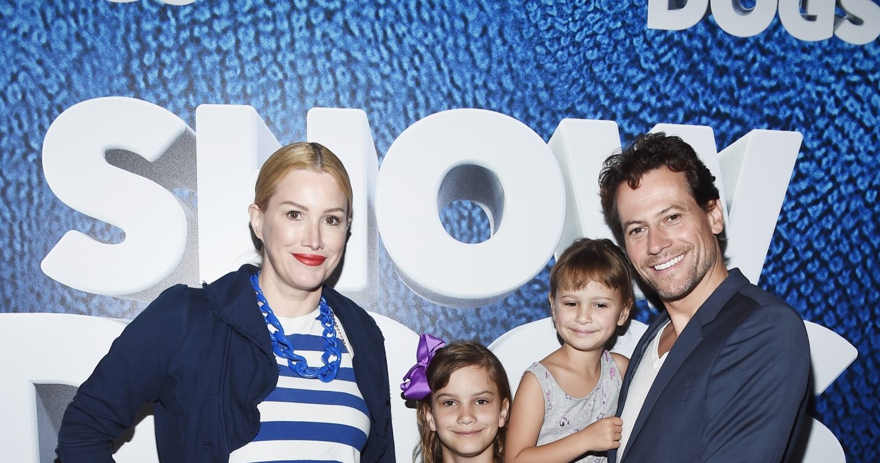 Ioan Gruffudd i Alice Evans mają dwie córki /Getty Images