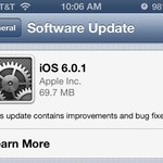 iOS 6.0.1 dostępny do pobrania