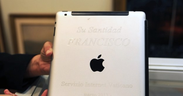 iPad papieża Franciszka /AFP