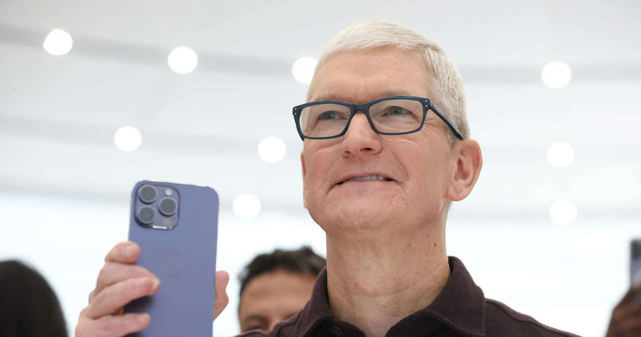 iPhone 14 Pro został zaprezentowany przez szefa Apple Tima Cook'a  7 września 2022 /East News