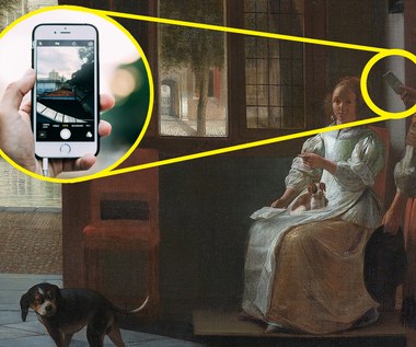 iPhone na obrazie sprzed 350 lat? Internauci zdumieni