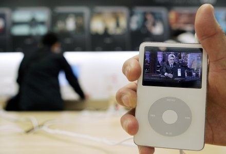 iPod video - widzimy na nim program "Tonight Show with Jay Leno" /AFP