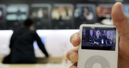 iPod video - widzimy na nim program "Tonight Show with Jay Leno" /AFP