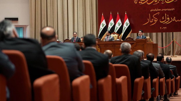 Iracki parlament /IRAQI PARLIAMENT MEDIA OFFICE / HANDOUT /PAP/EPA