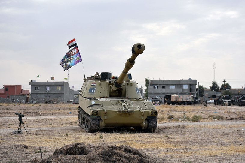 Irackie siły rządowe w prowincji Kirkuk /AFP