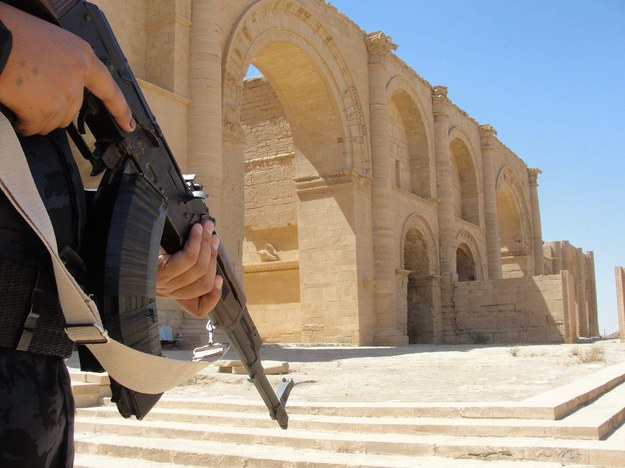 Irak: Kara śmierci dla bojownika IS za niszczenie zabytków w Mosulu /Yaser Jawad /PAP/EPA