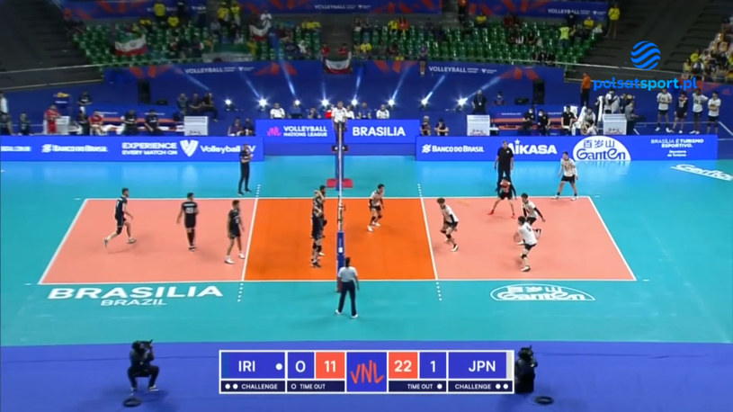 Iran – Japonia 0:3. Skrót meczu. WIDEO (Polsat Sport)