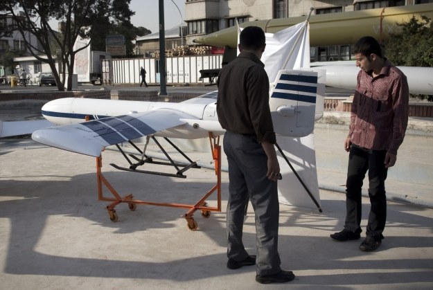 Iran ma swoją wizję na zastosowanie dronów /AFP