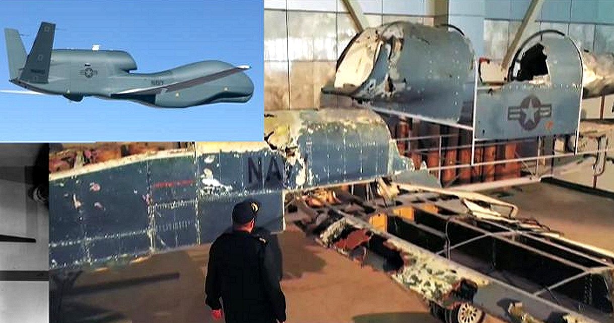 Iran przejął szczątki amerykańskiego drona Global Hawk i próbuje go odbudować /Geekweek