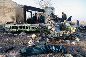 Iran: Rozbił się ukraiński samolot. 176 osób na pokładzie