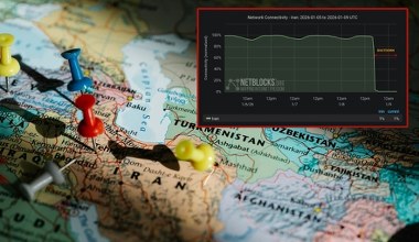 Iran wyłączył internet w całym kraju. Tak chce stłumić protesty