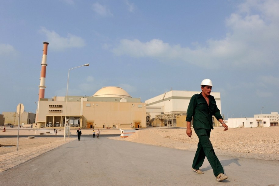Irańska elektrownia w Buszehr w trakcie budowy w 2010 r. /Norouzi Iipa/ParsPix/ABACAPRESS.COM /East News