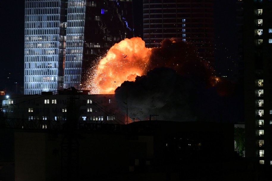 Irańska odpowiedź na atak Izraela, Tel Aviv w sobotę wcześnie rano /Tomer Neuberg/Xinhua News/East News /East News