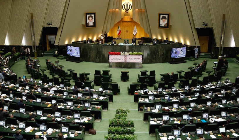 Irański parlament /Abedin Taherkenareh   /PAP/EPA