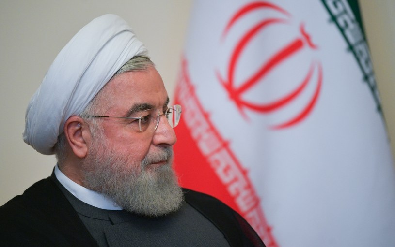 Irański prezydent Hasan Rouhani /Alexei Druzhinin/SPUTNIK /AFP