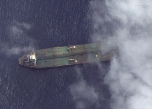 Irański tankowiec sfotografowany u wybrzeży Syrii