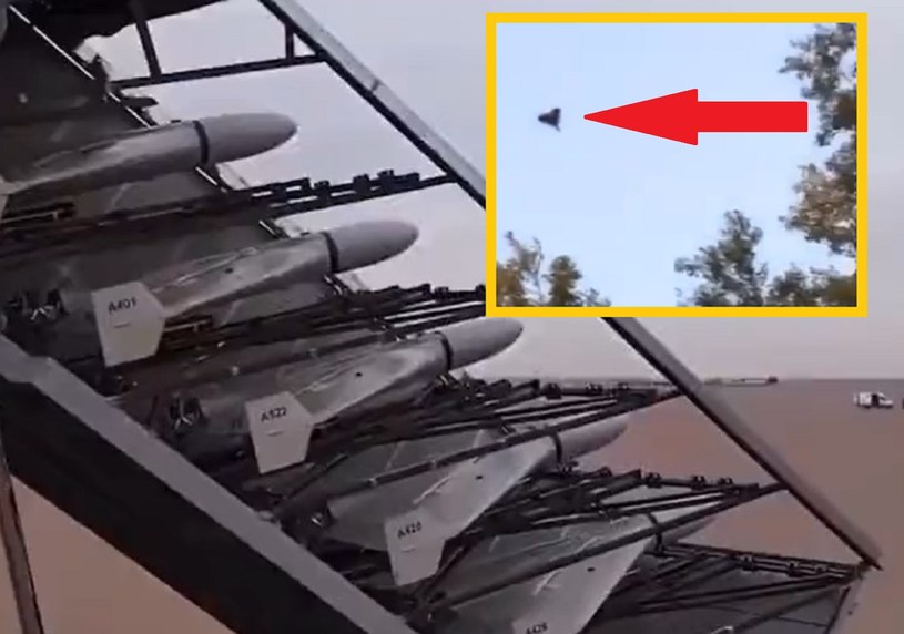 Irańskie drony kamikadze "Shahed 136" i "Shahed-131" atakują ukraińskie miasta /YouTube