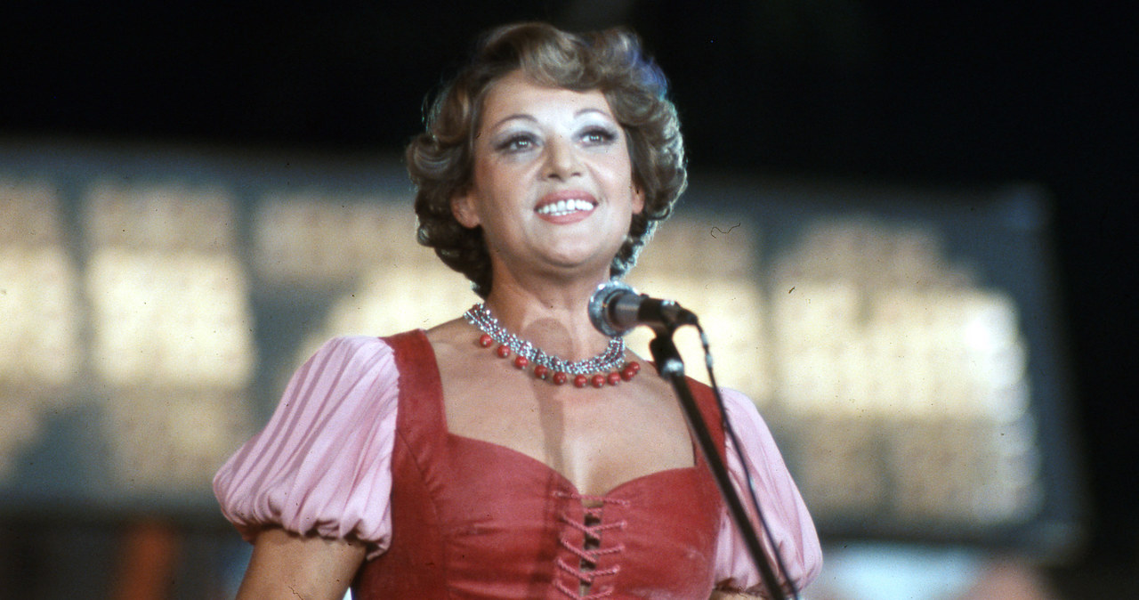Irena Dziedzic w 1978 roku podczas Miedzynarodowego Festiwalu Piosenki w Sopocie /Jerzy Płoński / RSW /Agencja FORUM