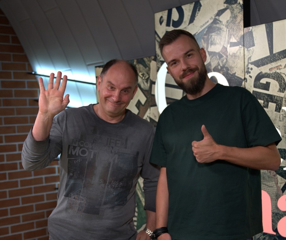 Ireneusz Krosny i Kuba Śliwiński /Radio RMF24