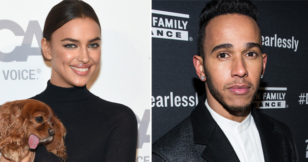 Irina Shayk i Lewis Hamilton mają się ku sobie! /Jamie McCarthy, Dave Kotinsky /Getty Images