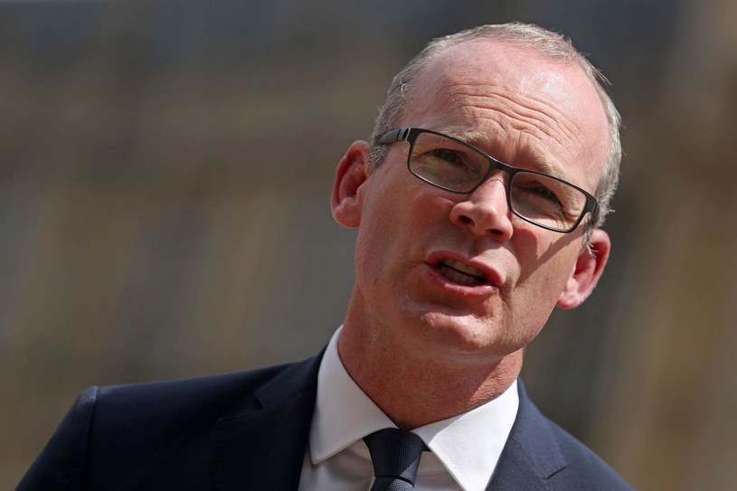 Irlandzki minister spraw zagranicznych Simon Coveney / AFP