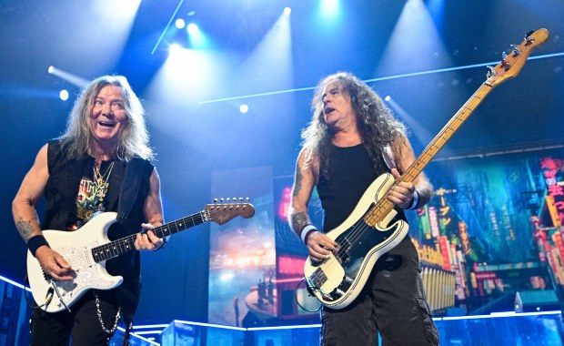 Iron Maiden zagrał... w piłkę nożną na stadionie Hutnika