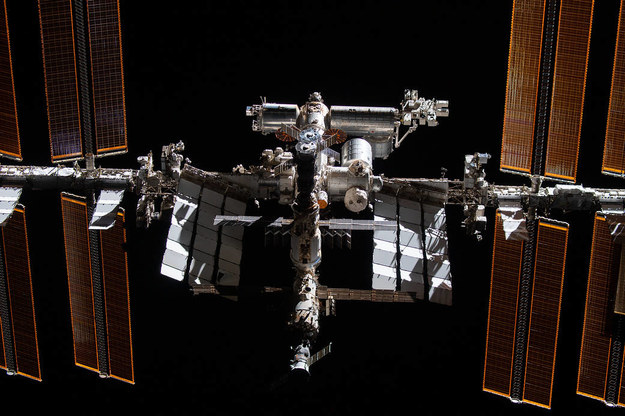 ISS fotografowana z pojazdu Crew Dragon Endeavour /NASA /Materiały prasowe