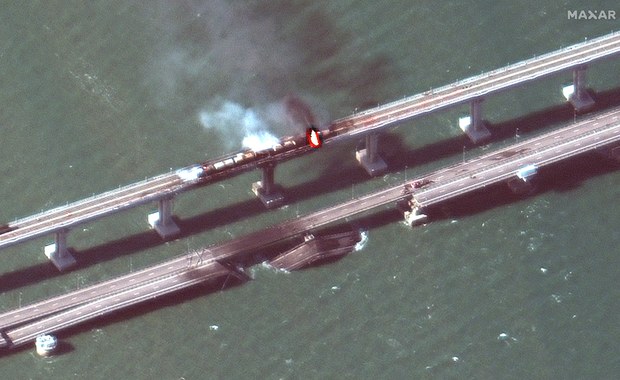 ISW: Eksplozja mostu utrudni Rosjanom logistykę. Pogłoski o dymisji Szojgu