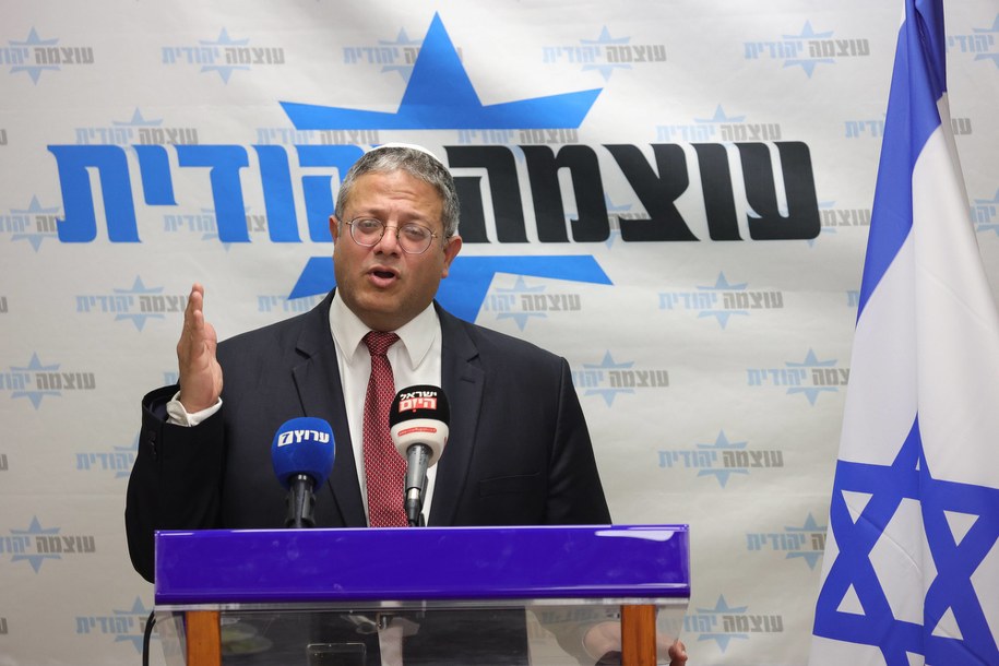 Itamar Ben-Gewir /ABIR SULTAN /PAP/EPA