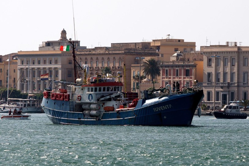 Iuventa w porcie w Trapani /AFP