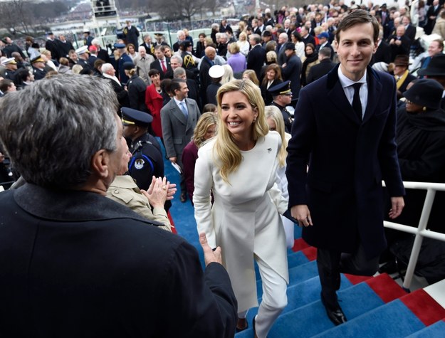 Ivanka Trump i jej mąż Jared Kushner /SAUL LOEB/POOL /PAP/EPA