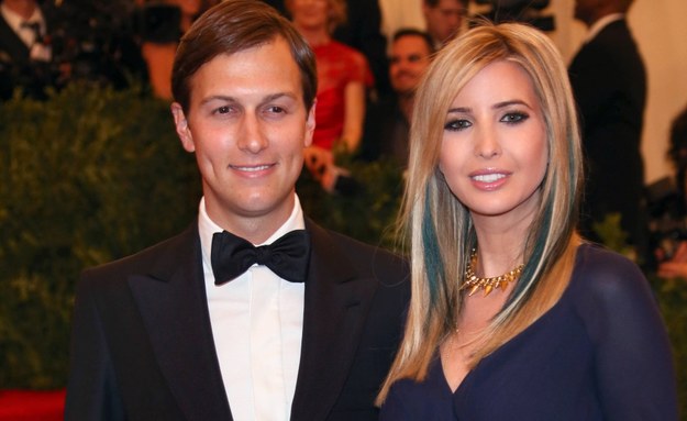 Ivanka Trump z mężem /Luis Garcia /PAP/EPA