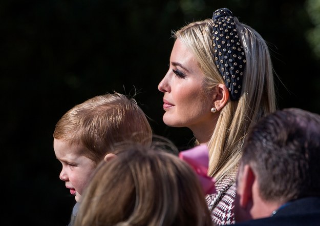 Ivanka Trump z synem Theodorem /ERIK S. LESSER /PAP/EPA