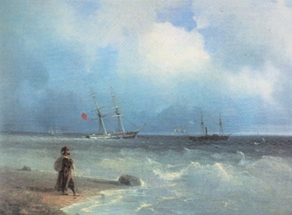 Iwan Ajwazowski, Morze, 1840 r. /Encyklopedia Internautica