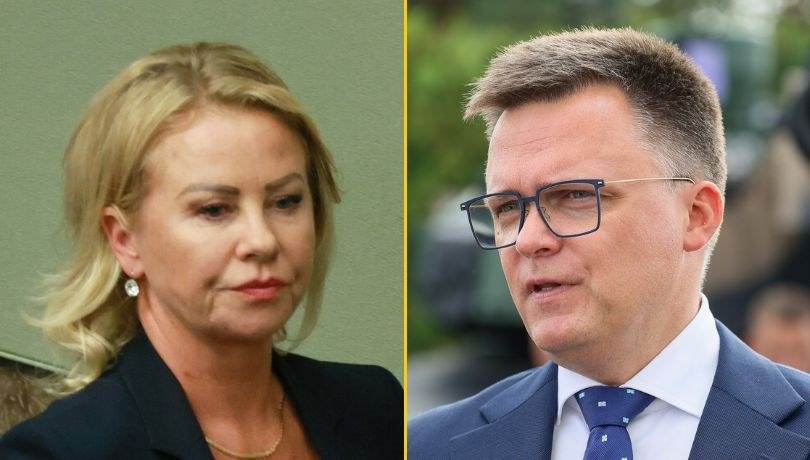 Izabela Bodnar, Szymon Hołownia /Adam Burakowski/East News /East News